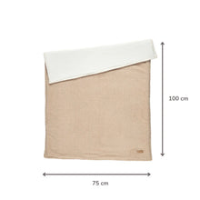 Load image into Gallery viewer, TEDDY Couverture supersoft beige 100x75 cm – Couverture bébé double face