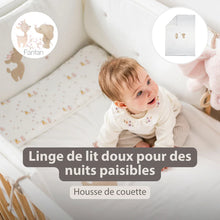 Load image into Gallery viewer, FanFan Couverture bébé velours 100x135 cm – Plaid doux pour lit bébé
