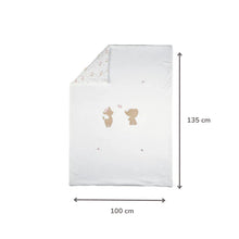 Load image into Gallery viewer, FanFan Couverture bébé velours 100x135 cm – Plaid doux pour lit bébé
