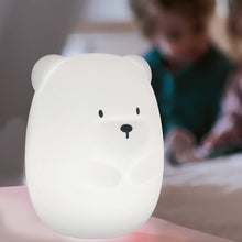 Carica l'immagine nel visualizzatore di Gallery, Veilleuse Ours Silicone - Ours - 15 cm - Multi
