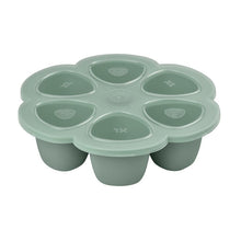 Load image into Gallery viewer, Moule multiportions silicone 6X150ml Vert sauge
